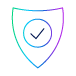 shield with check mark